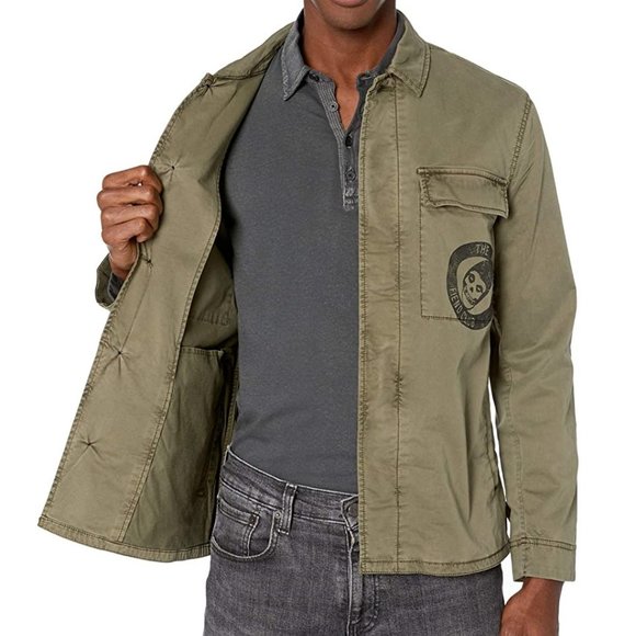 John Varvatos Misfits Punk Graphic Field Jacket - Picture 4 of 8